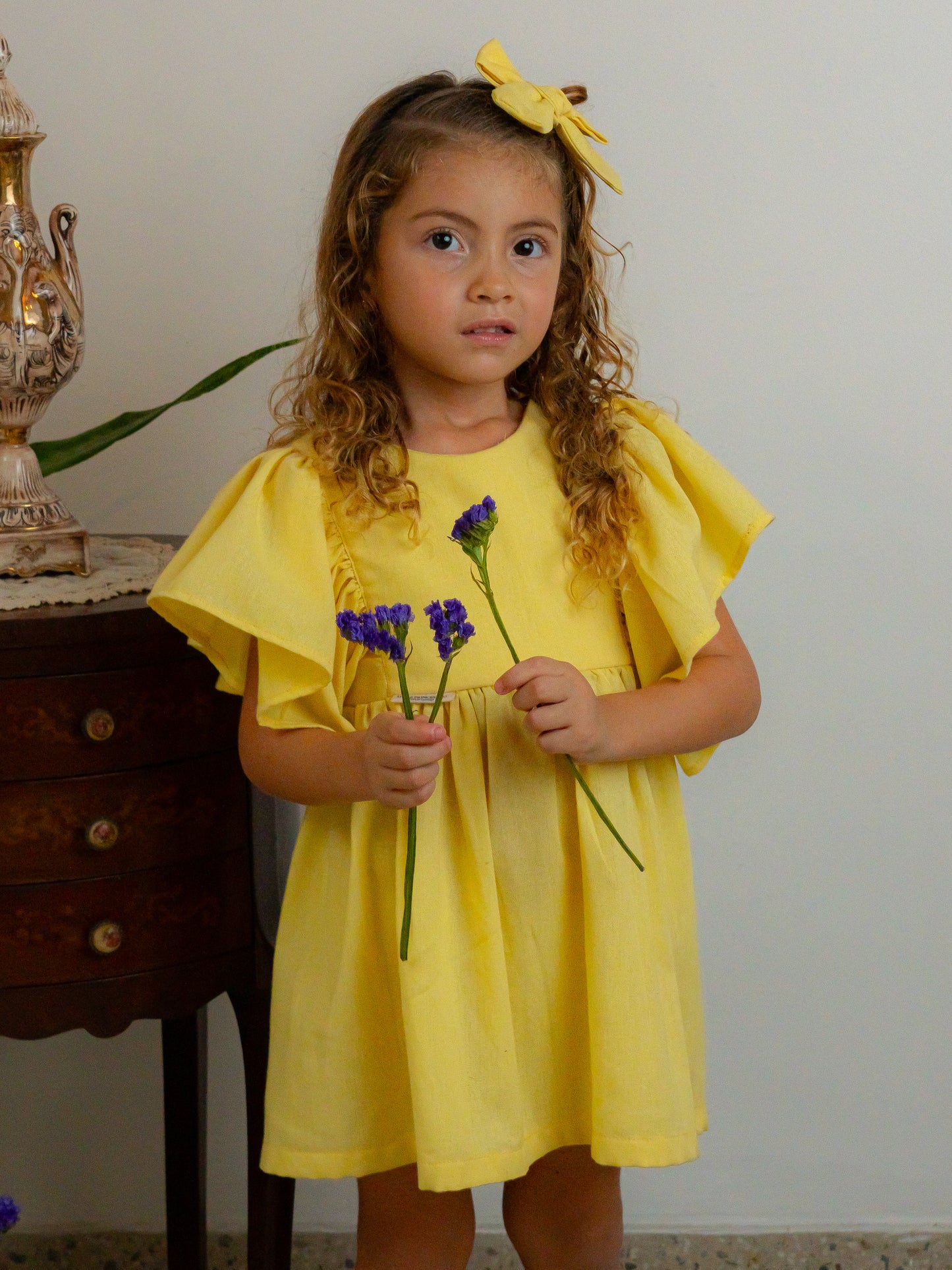 VESTIDO GARDEL | AMARILLO