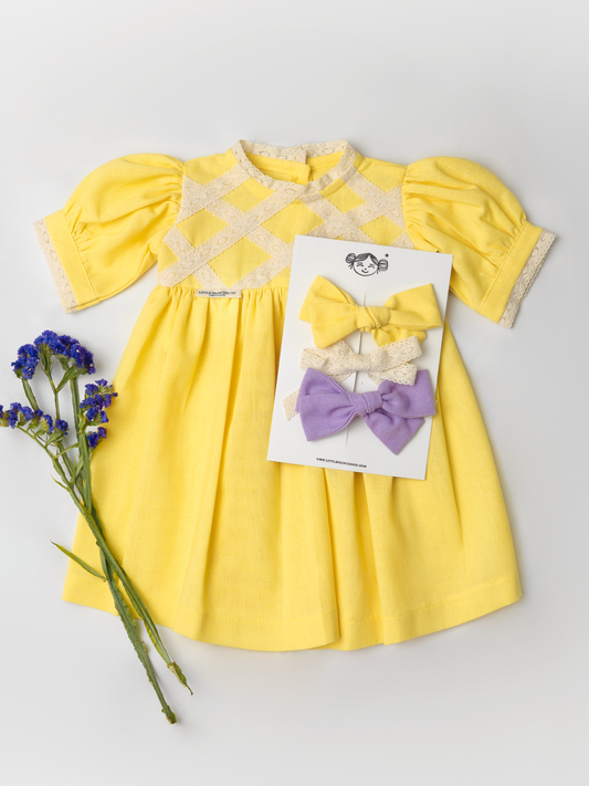 VESTIDO GRETEL | AMARILLO