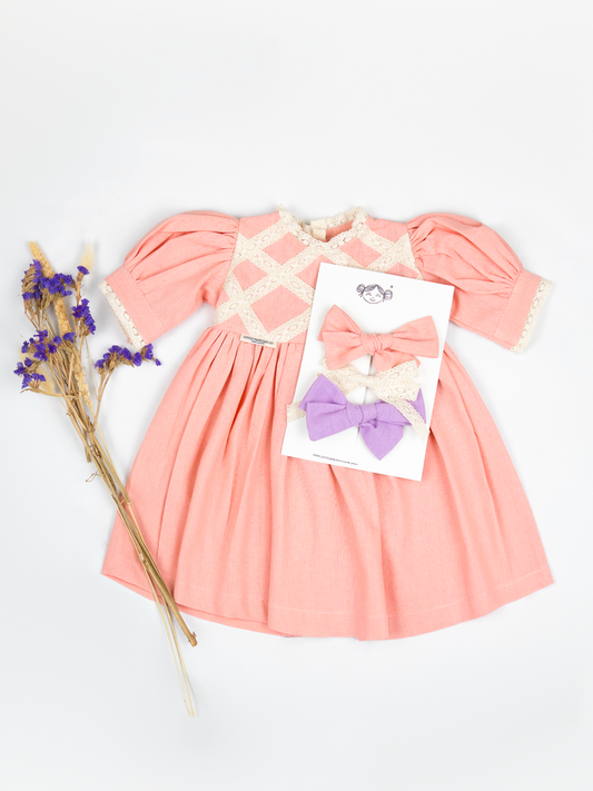 VESTIDO GRETEL | ROSADO