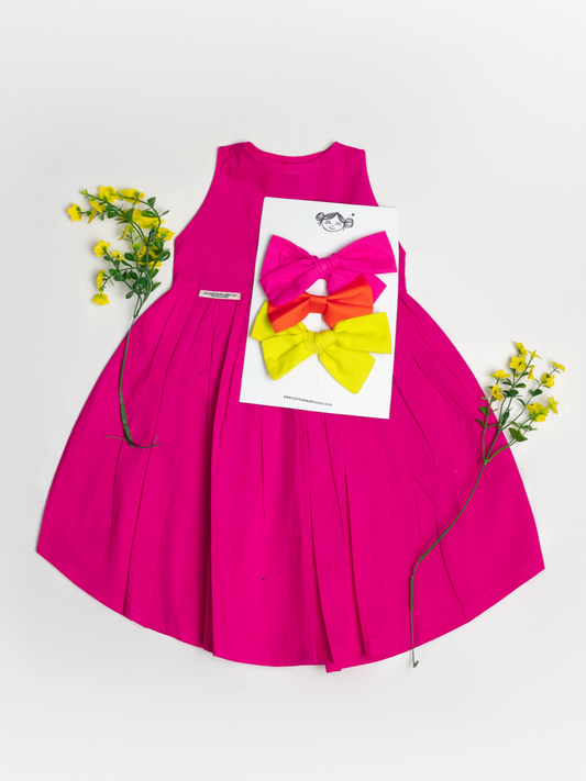 VESTIDO SIZA | FUCSIA