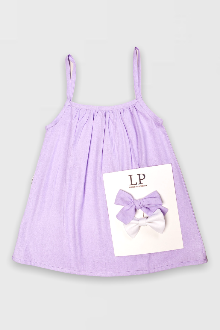 VESTIDO LILAS BÁSICO