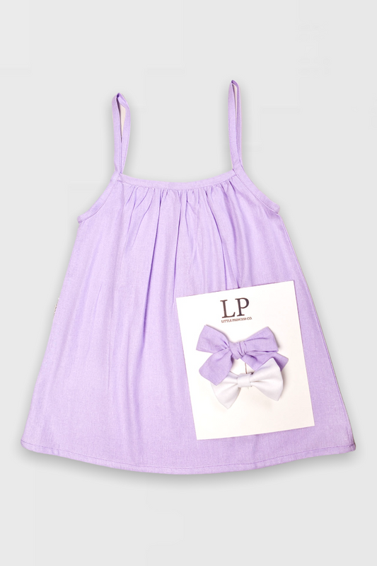 VESTIDO LILAS BÁSICO